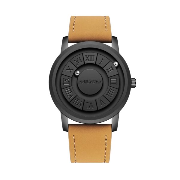 PENGAGAR Black Roman Numeral Watch