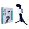 “AY-49 Video Making Kit with LED Light, Microphone, Phone Holder, and Tripod Stand – All-in-One Vlogging Kit by TML Mart Pakistan”