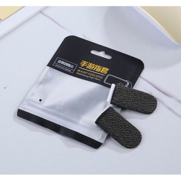 “Wasp Peeler Gaming Finger Sleeves – High Sensitivity Anti-Slip Thumb Covers for Mobile Gaming by TML Mart Pakistan”