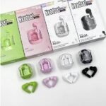 “Air31 Wireless Stereo Earbuds in Green, Pink, White, and Black with LED Display Charging Case – Available at TML Mart Pakistan”