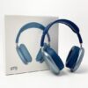 “P9 Wireless Over-Ear Headphones in Blue with Cushioned Earpads – Bluetooth Stereo Sound Headset by TML Mart Pakistan”