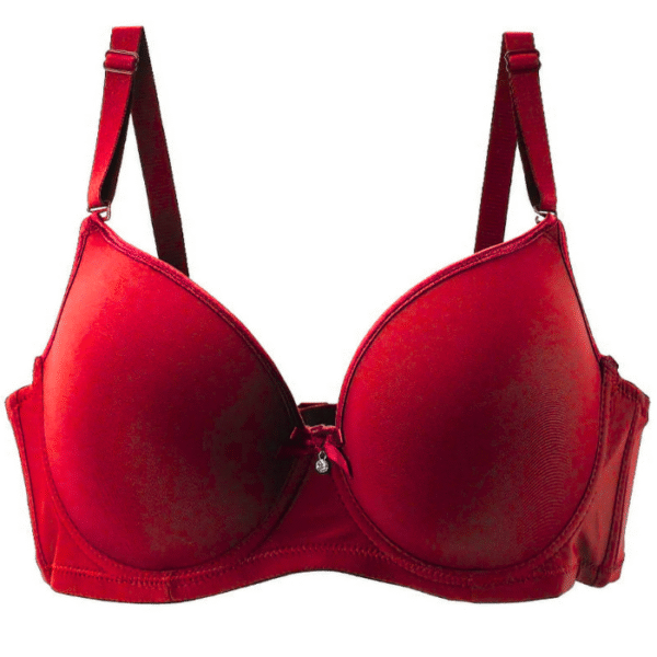 Red Padded Bra