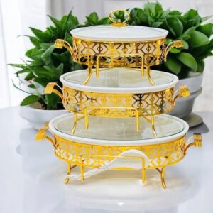 3Pcs Buffa Dish