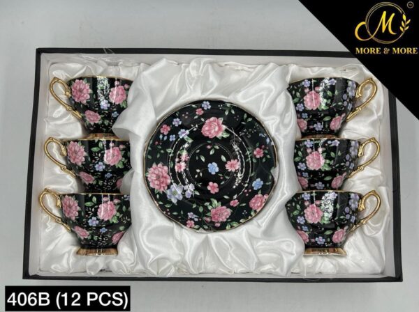 6 Cup Box with Saucer