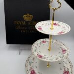 Royal Albert 3-Tier Floral Dessert Stand