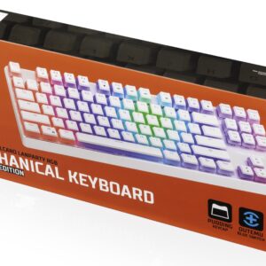 Modecom Volcano Lanparty RGB Mechanical Keyboard – Pudding Edition